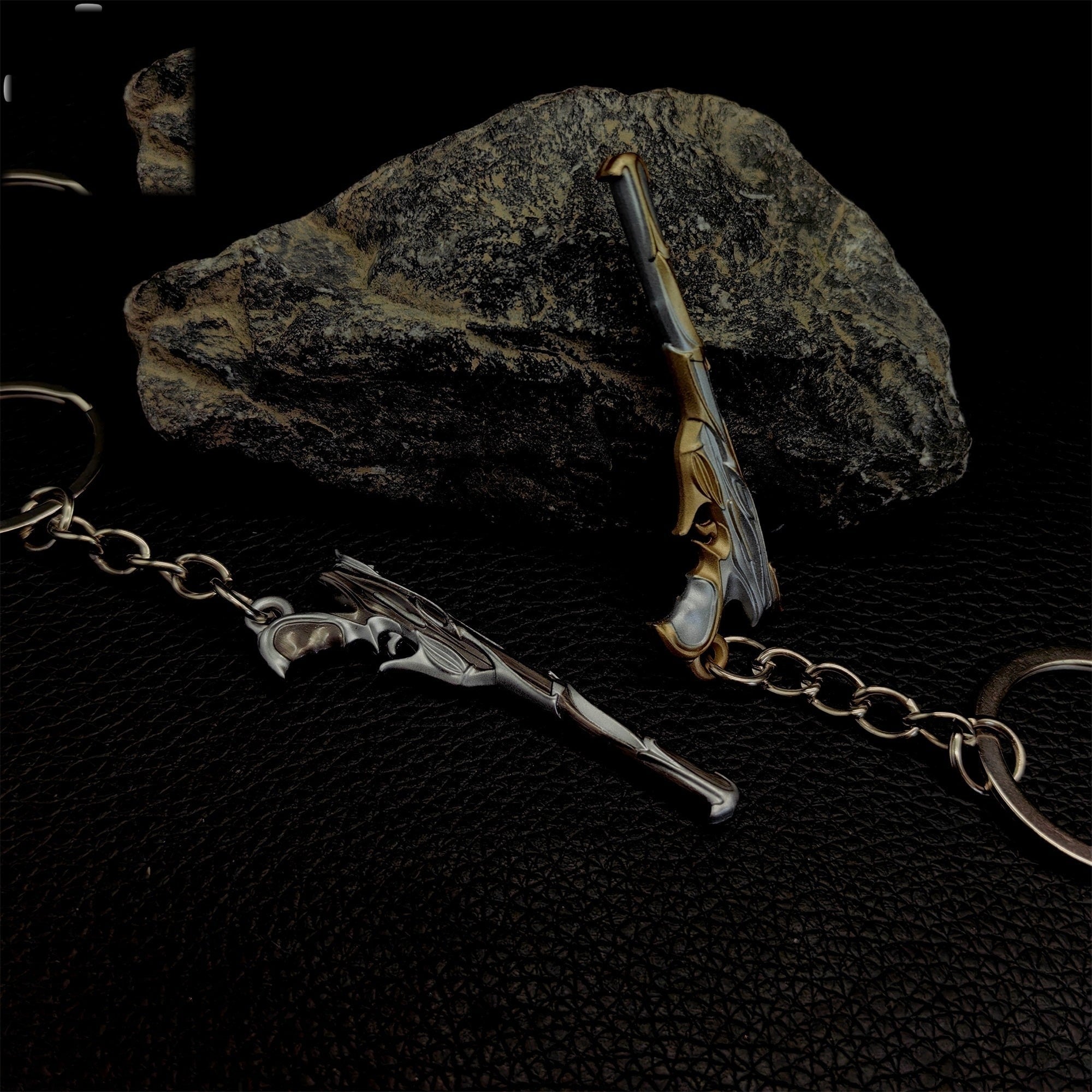 Metal Sovereign Ghost Gun Tiny KeyChain Pendant