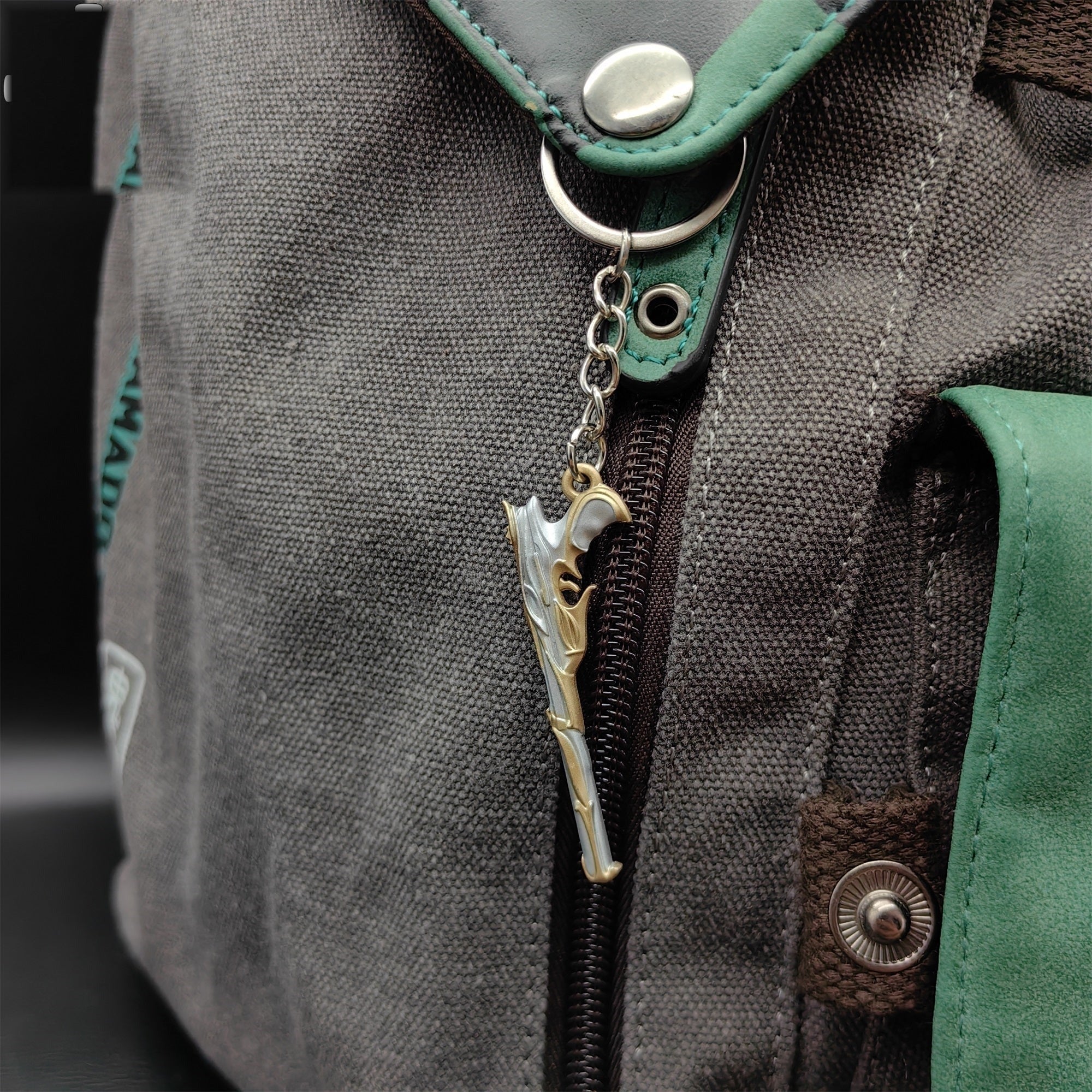 Metal Sovereign Ghost Gun Tiny KeyChain Pendant