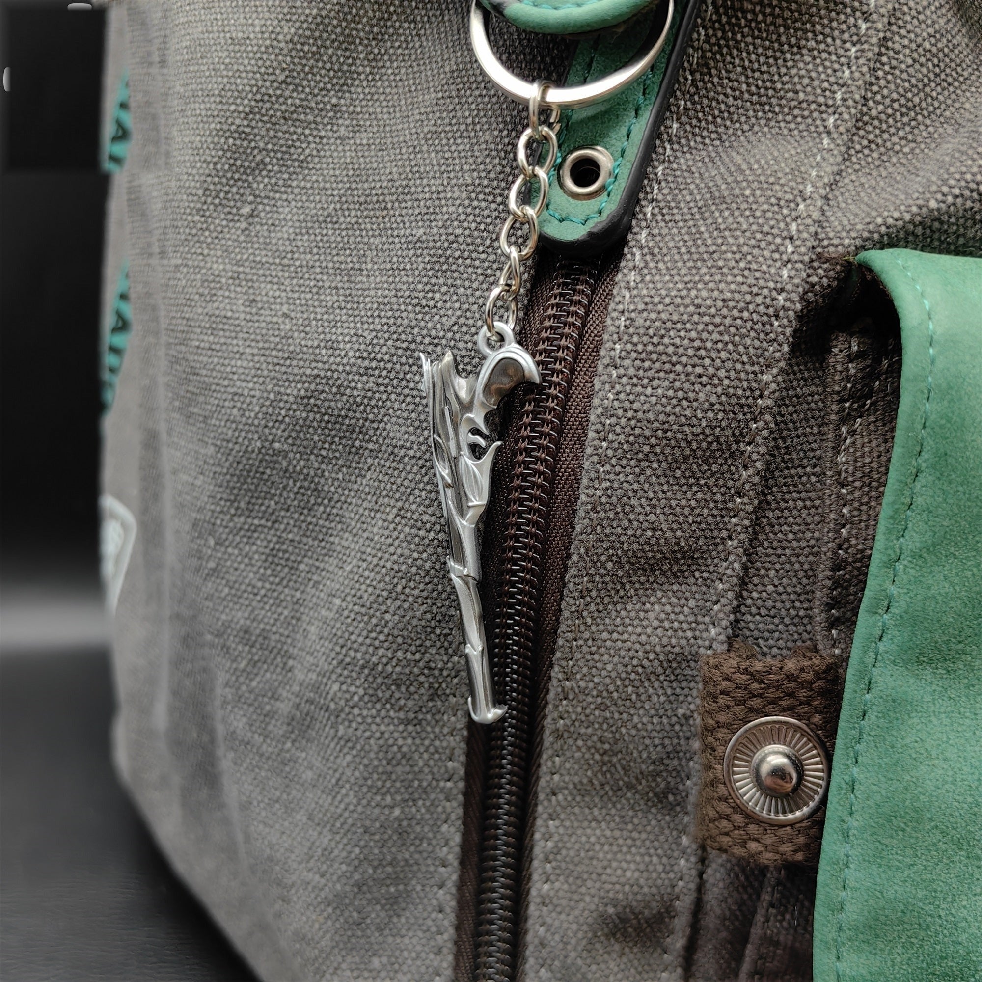 Metal Sovereign Ghost Gun Tiny KeyChain Pendant