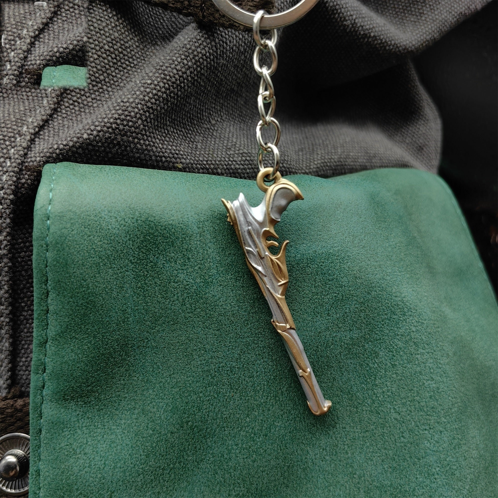 Metal Sovereign Ghost Gun Tiny KeyChain Pendant