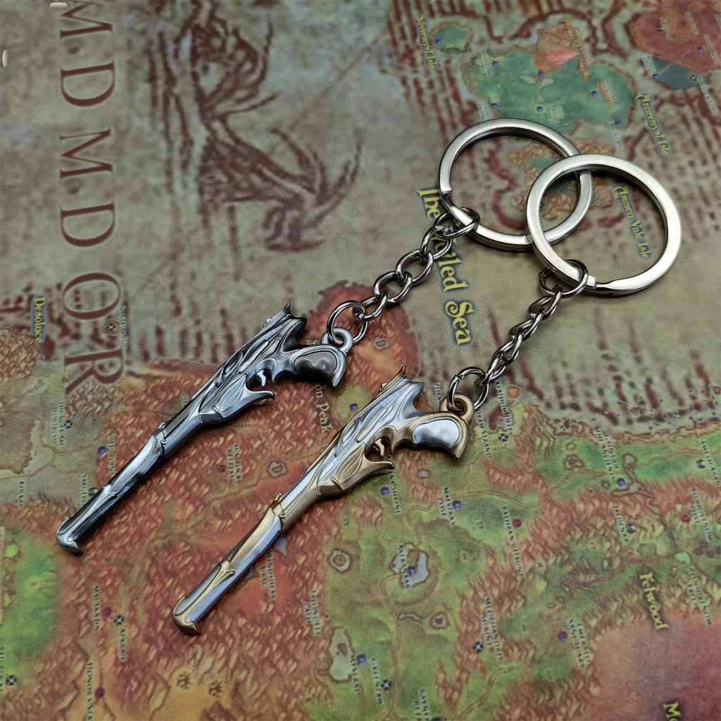 Metal Sovereign Ghost Gun Tiny KeyChain Pendant