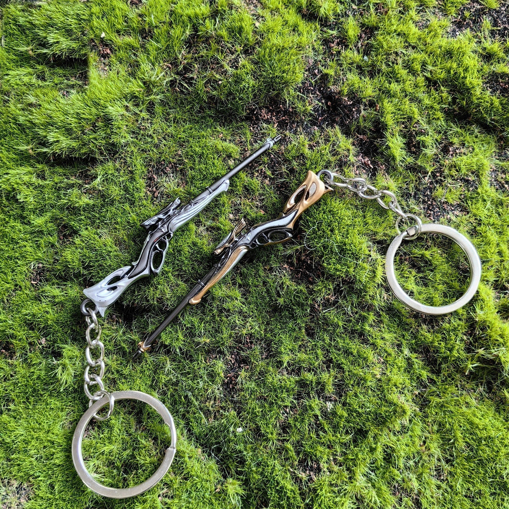 Metal Sovereign Marshal Gun Tiny KeyChain Pendant