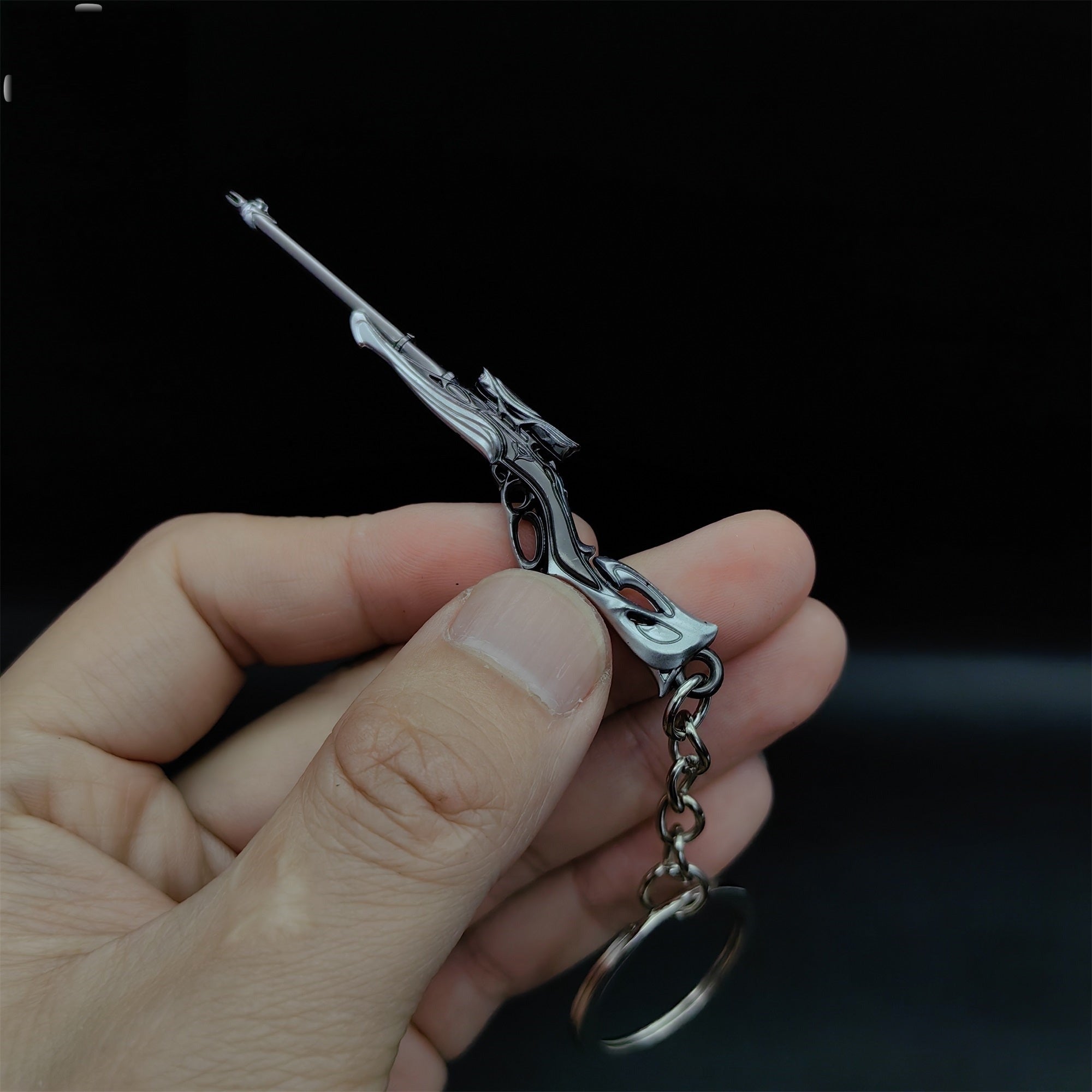 Metal Sovereign Marshal Gun Tiny KeyChain Pendant