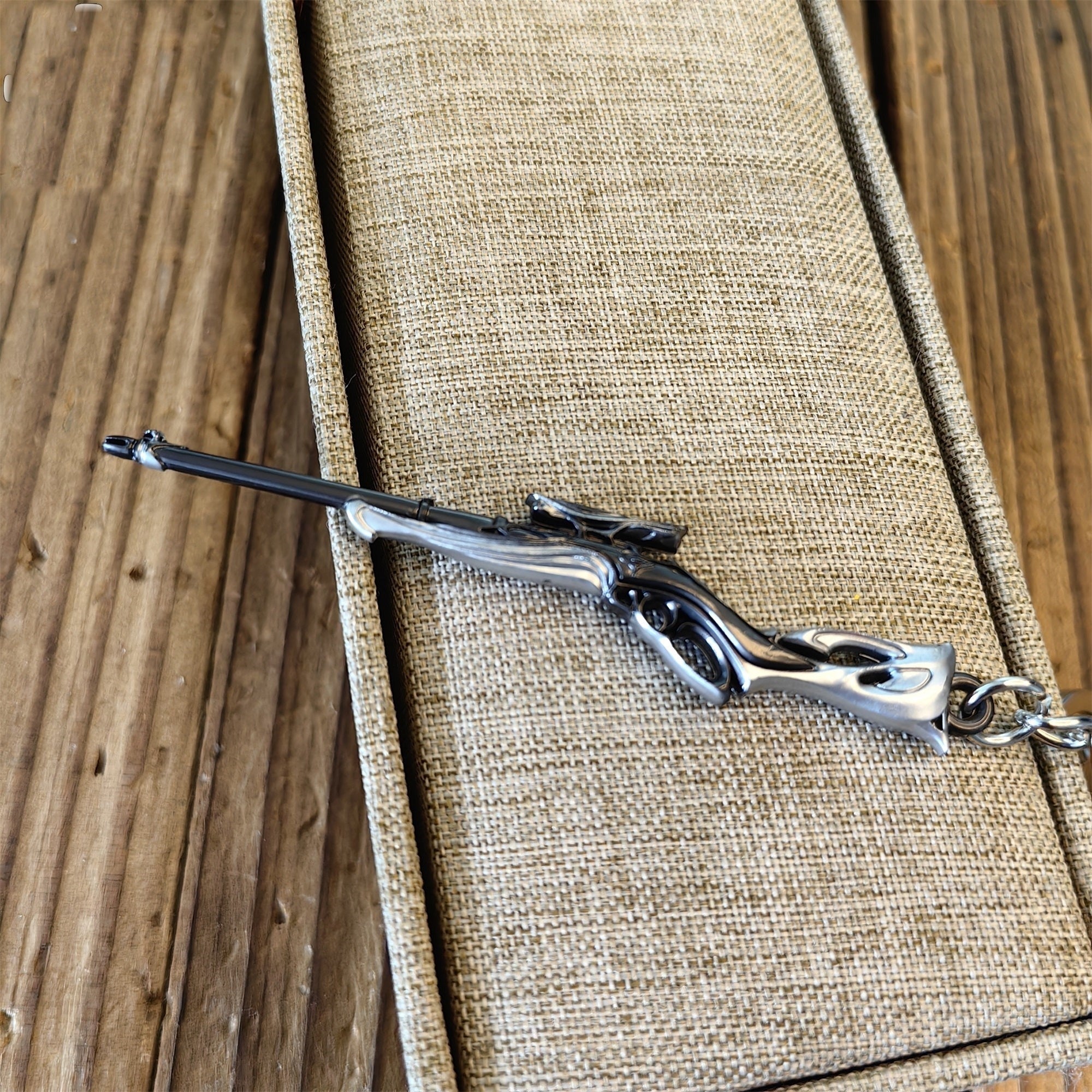 Metal Sovereign Marshal Gun Tiny KeyChain Pendant
