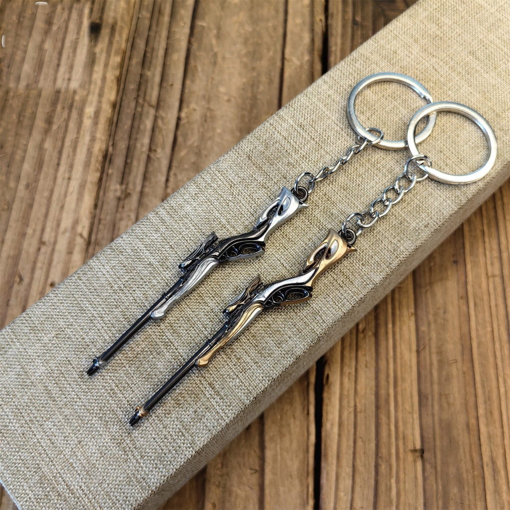 Metal Sovereign Marshal Gun Tiny KeyChain Pendant