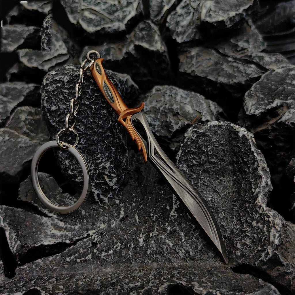 Mini Sovereign Sword Metal Keychain