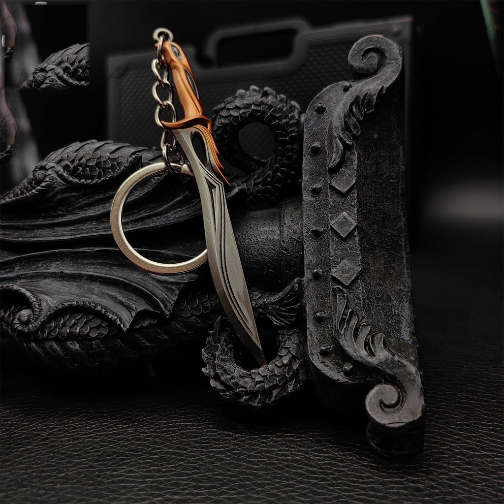 Mini Sovereign Sword Metal Keychain