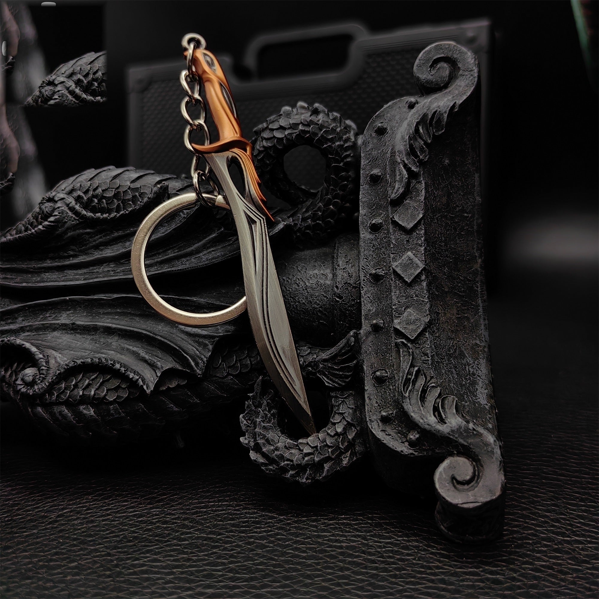 Mini Sovereign Sword Metal Keychain