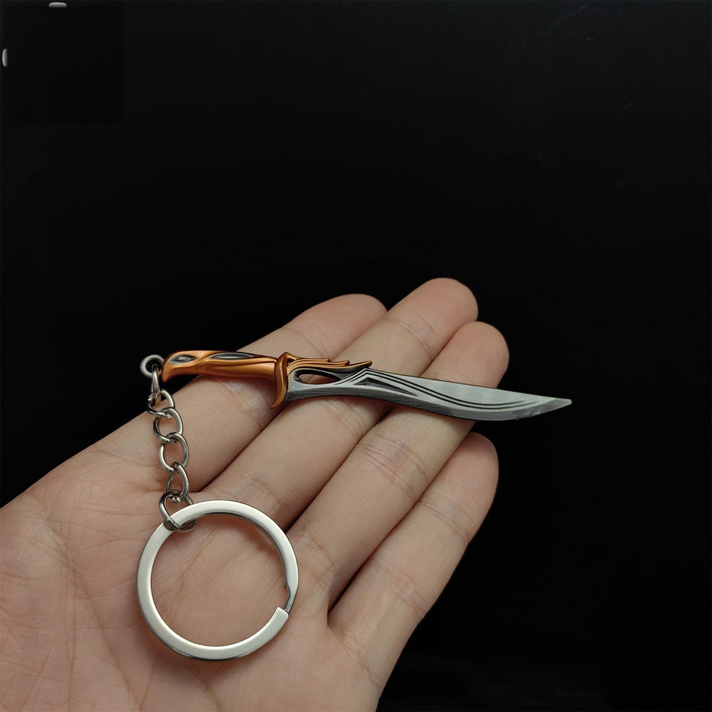 Mini Sovereign Sword Metal Keychain