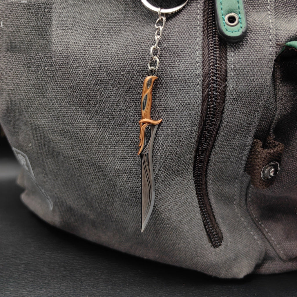 Mini Sovereign Sword Metal Keychain