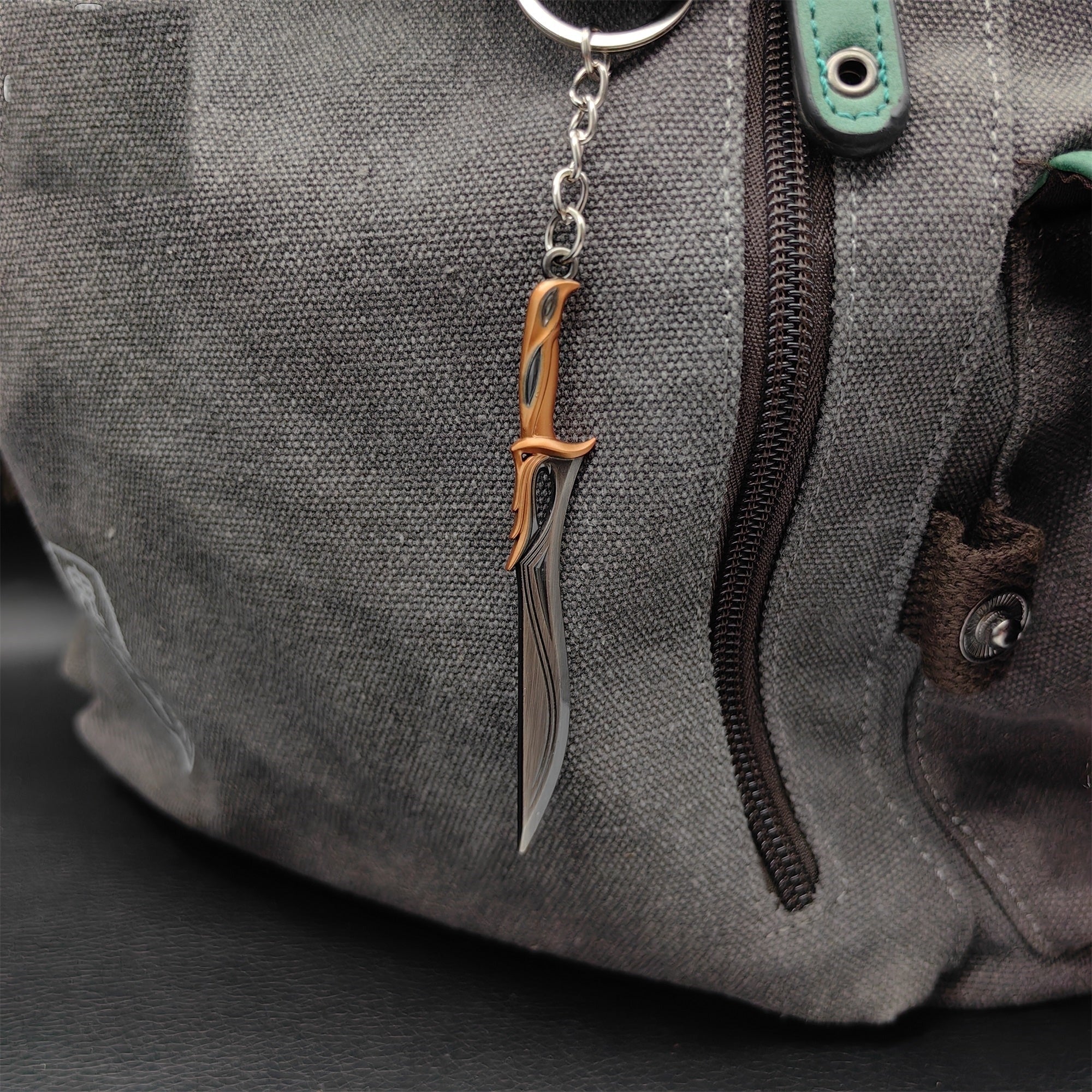 Mini Sovereign Sword Metal Keychain
