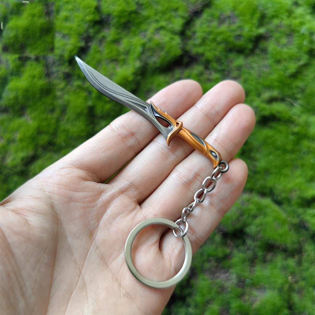 Mini Sovereign Sword Metal Keychain