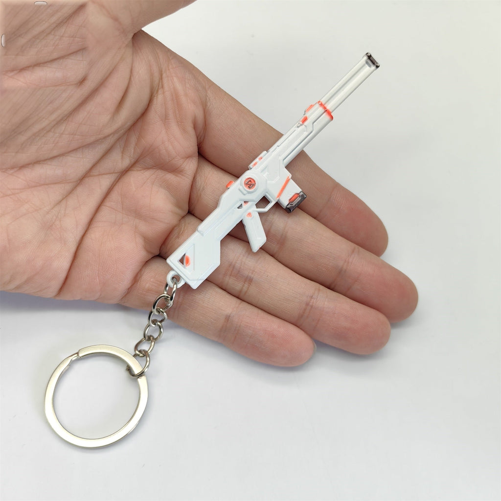 Mini Spectrum Phantom Gun Metal Keychain