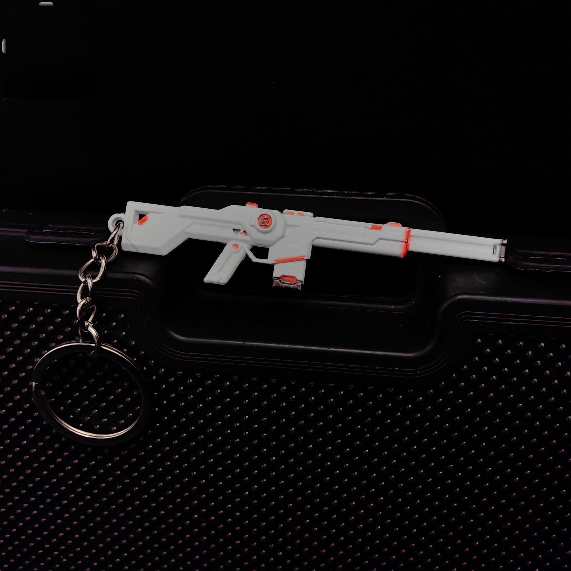 Mini Spectrum Phantom Gun Metal Keychain