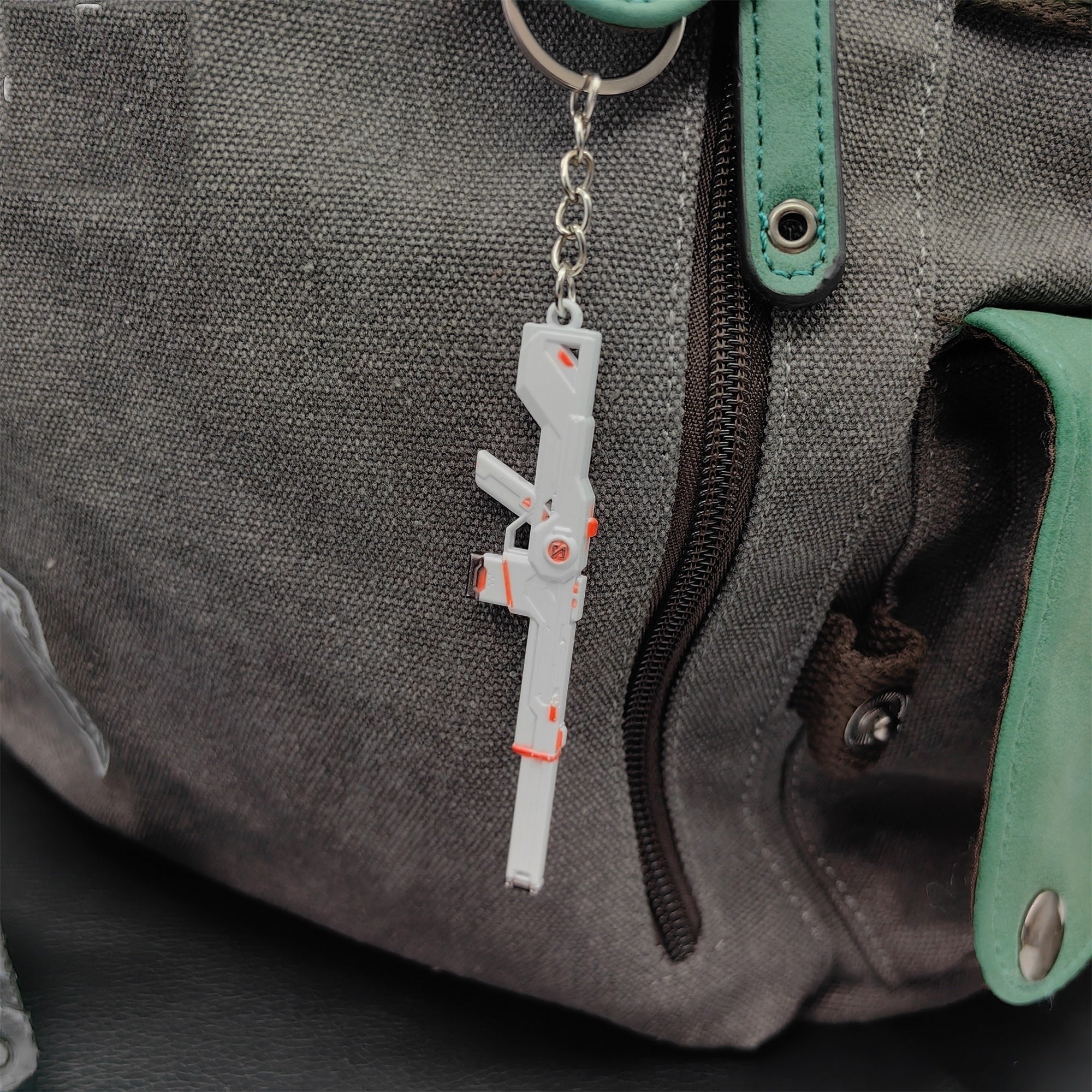 Mini Spectrum Phantom Gun Metal Keychain