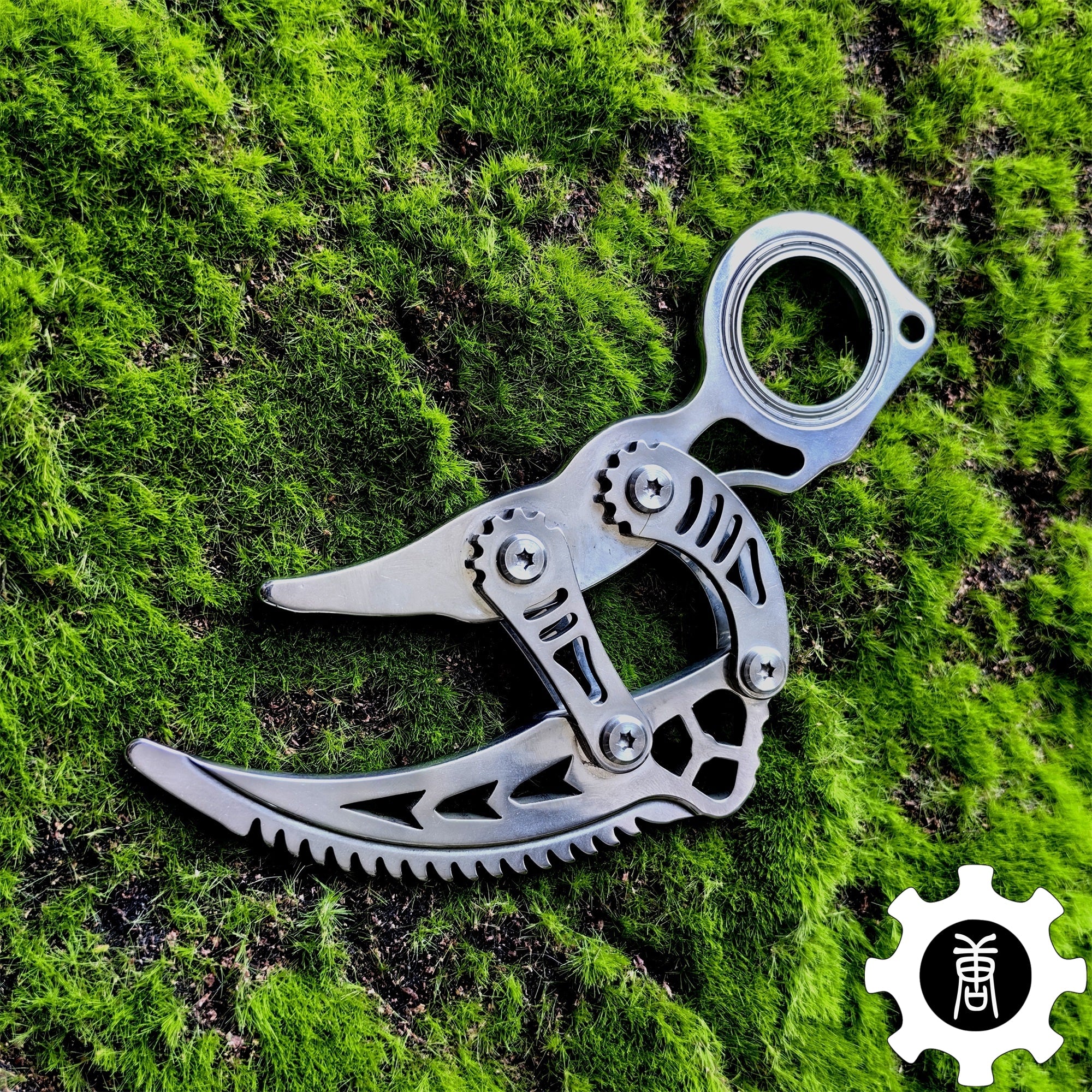 High-End Steel Karambit Knife Blunt Blade Karambit Trainer 