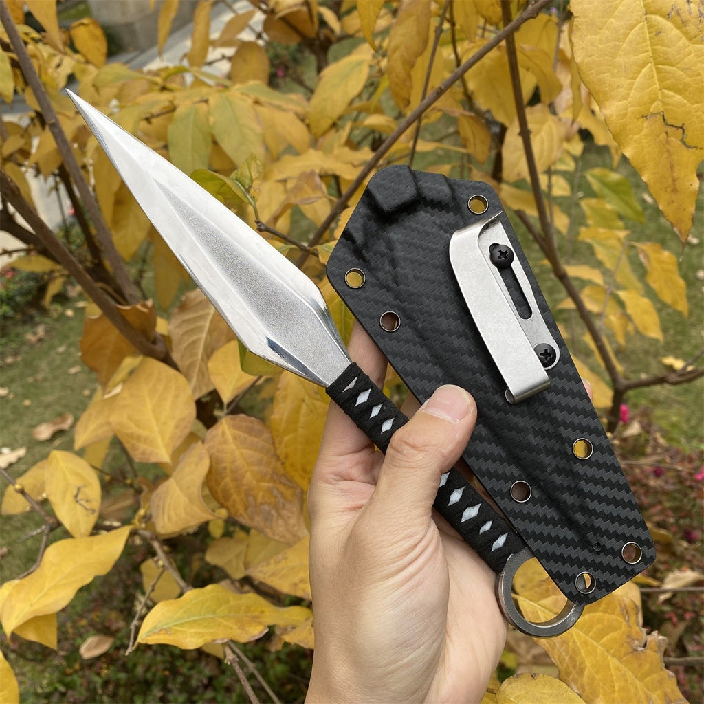 Hand-Forged Prime Steel Atsu Kunai Blunt Blade Replica
