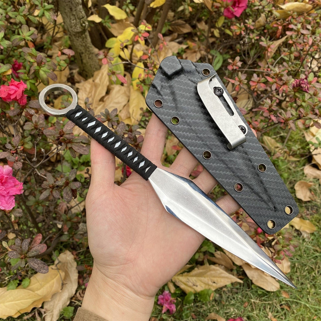 Hand-Forged Prime Steel Atsu Kunai Blunt Blade Replica