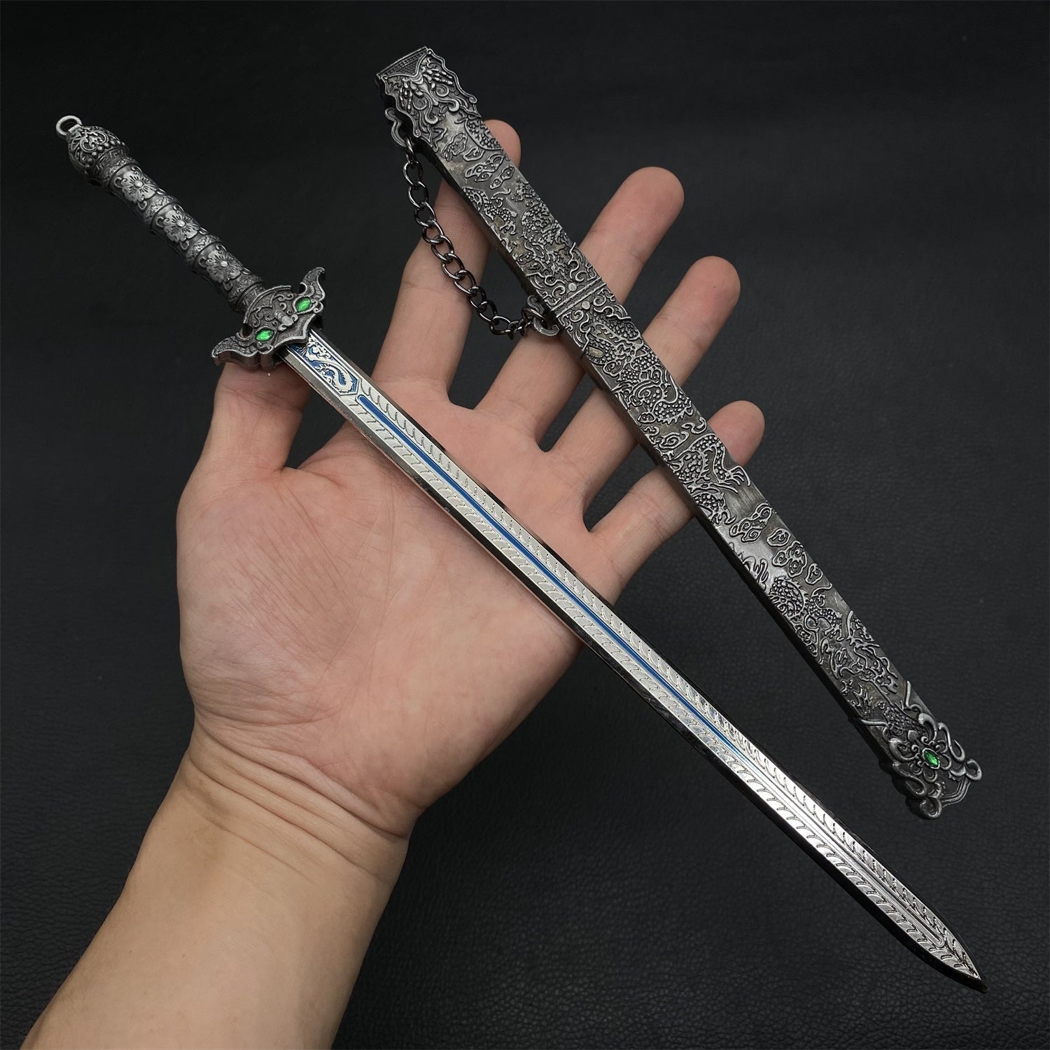 Anime Peripherals Metal Tiny Sword Replicas