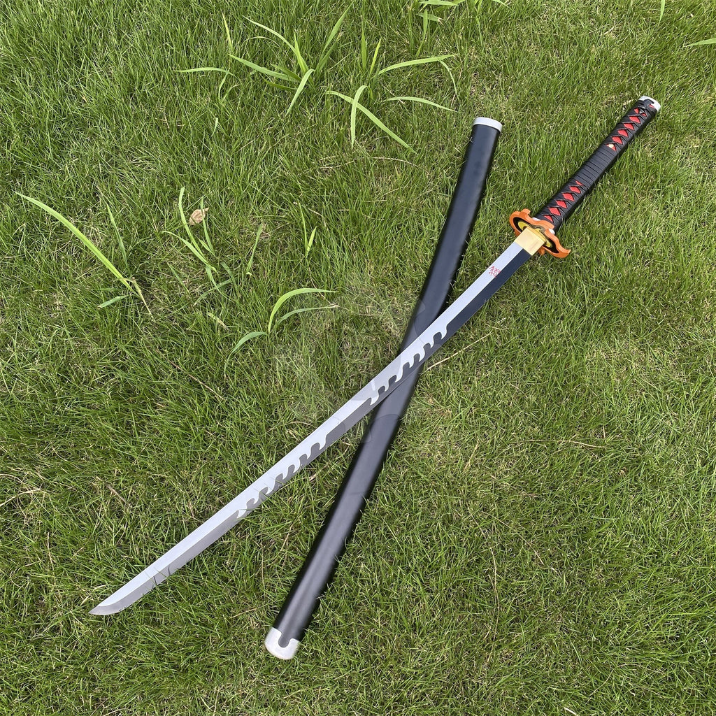 Tanjiro Kamado 3rd Nichirin Sword Hand-Forged Katana For Collection
