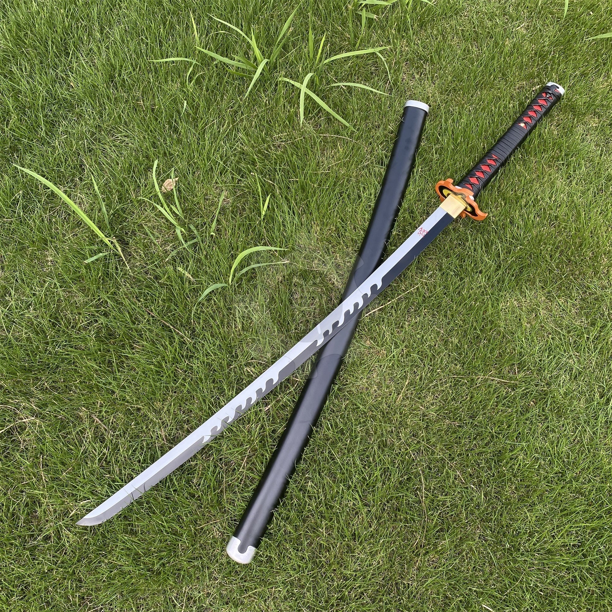 Tanjiro Kamado 3rd Nichirin Sword Hand-Forged Katana For Collection
