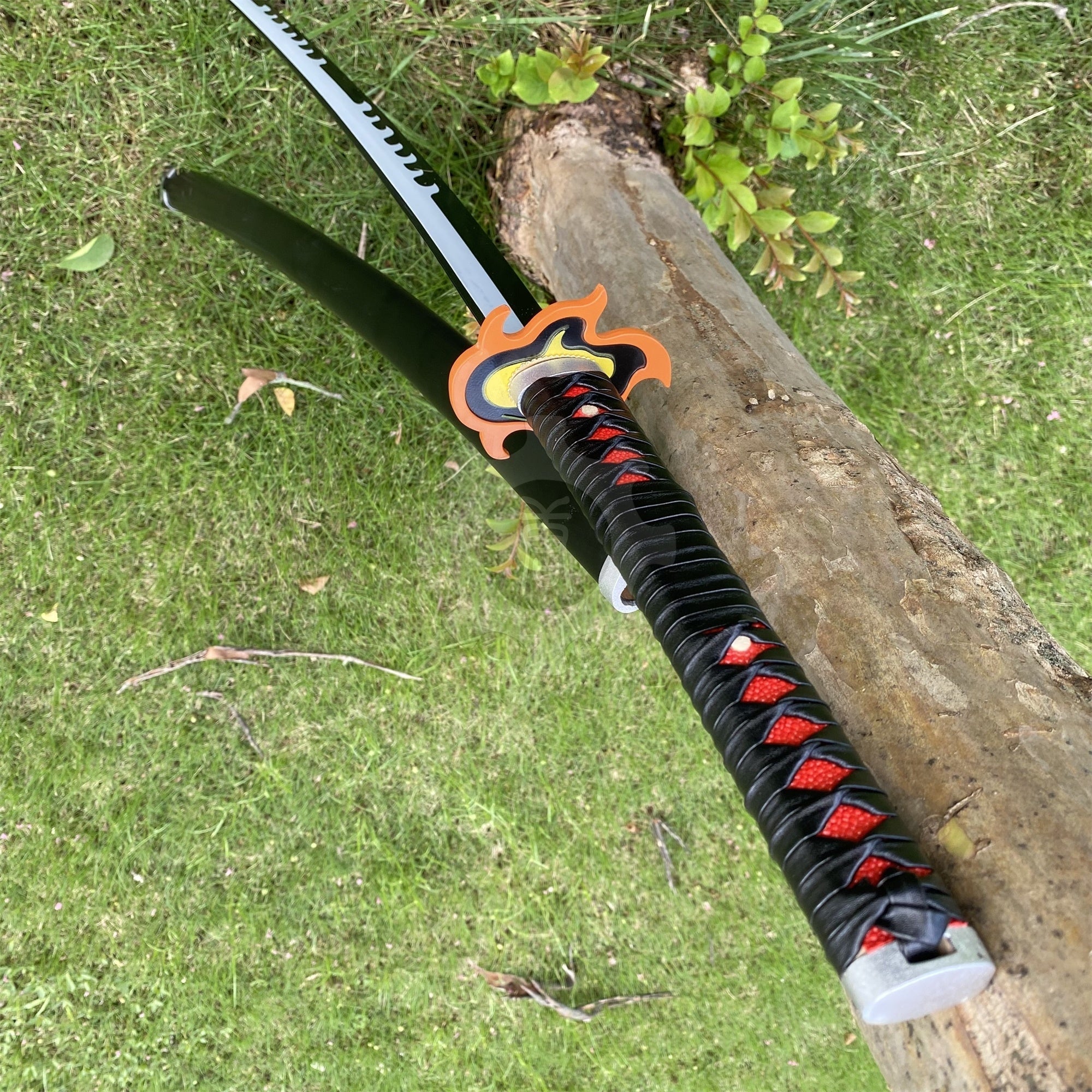 Tanjiro Kamado 3rd Nichirin Sword Hand-Forged Katana For Collection