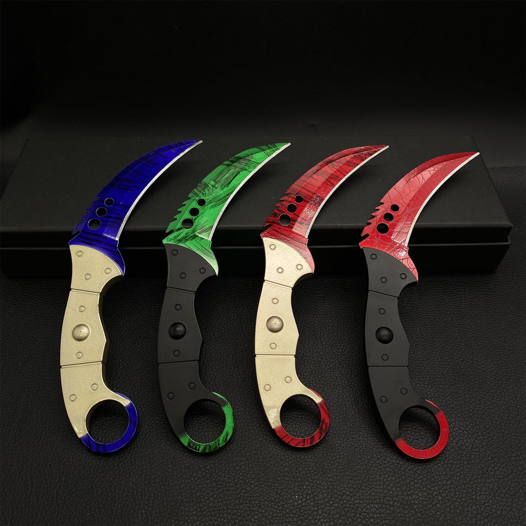 Talon Karambit Blunt Blade Knife Replicas For Collection