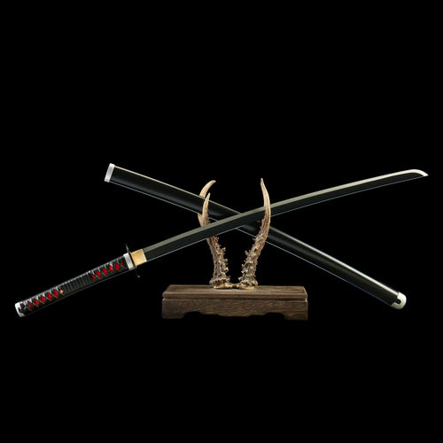 2e Katana Nichirin de Tanjiro Kamado – Acier Carbone 1045 (Demon Slayer)
