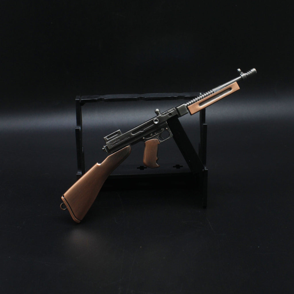 Mini Réplique Métal SMG Thompson – 16,5 cm