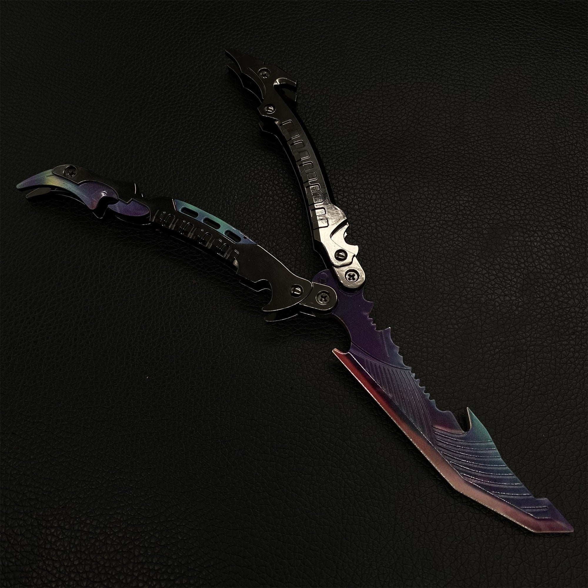 CODM Thunder Flame Butterfly Knife Replica For Display