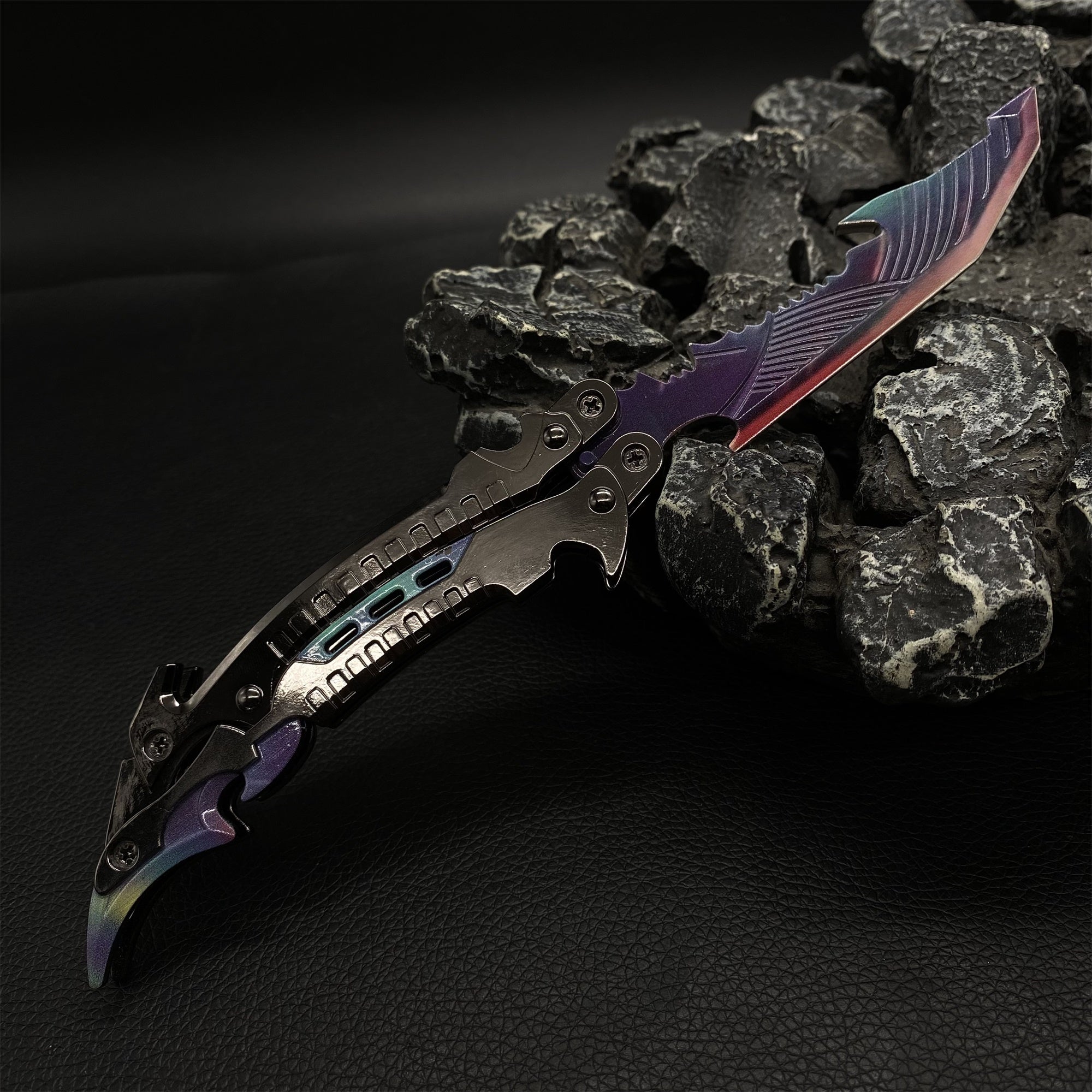 CODM Thunder Flame Butterfly Knife Replica For Display