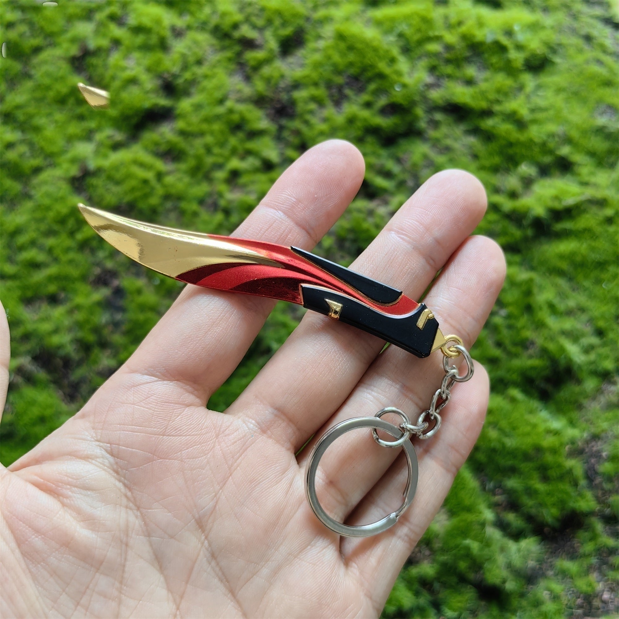 Porte-clés Métal Couteau Tilde – Pack 2-en-1 (Valorant)