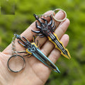 Mini Star Core Arbitration And Interstellar Arbitration Metal Keychain