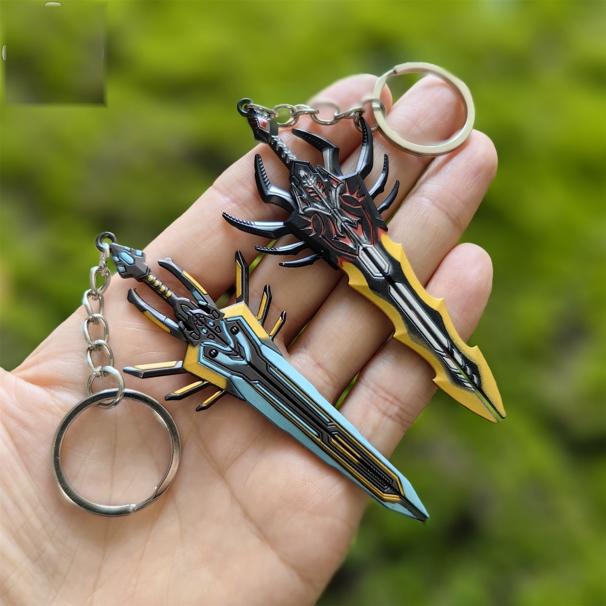 Mini Star Core Arbitration And Interstellar Arbitration Metal Keychain