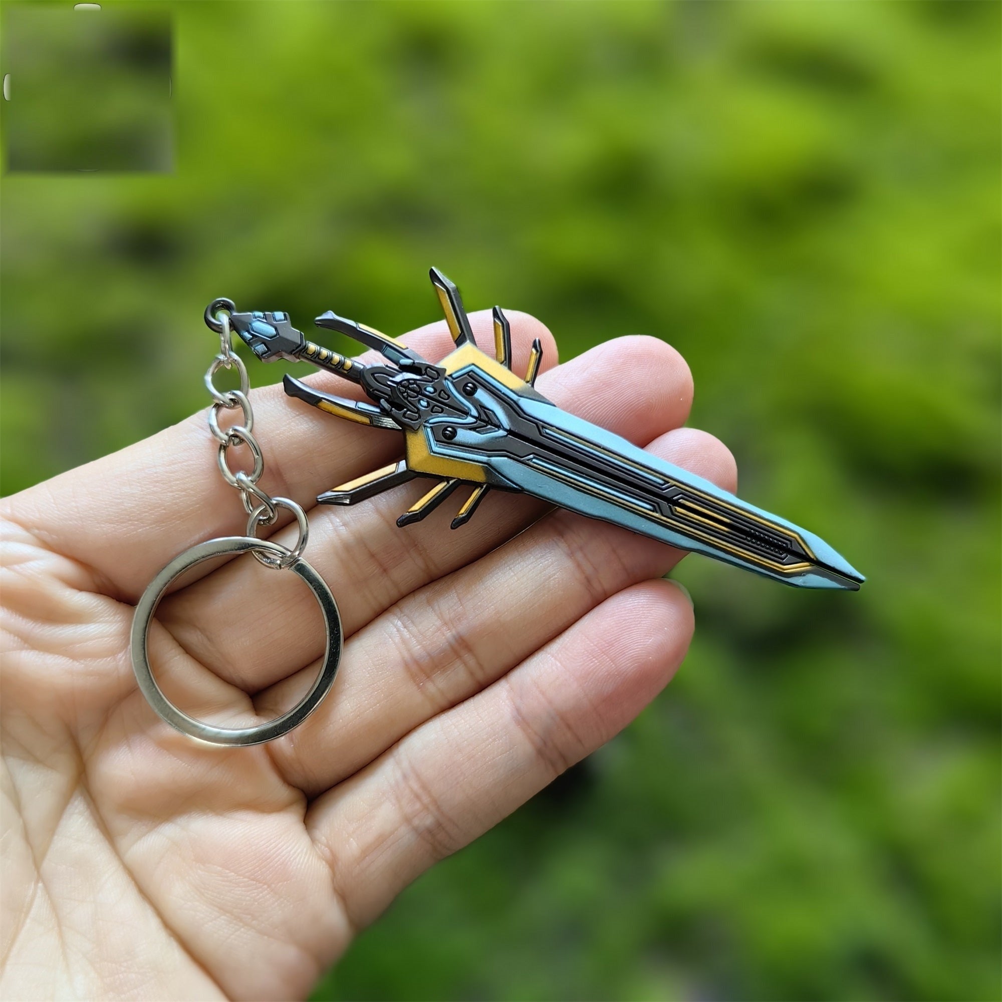 Mini Star Core Arbitration And Interstellar Arbitration Metal Keychain
