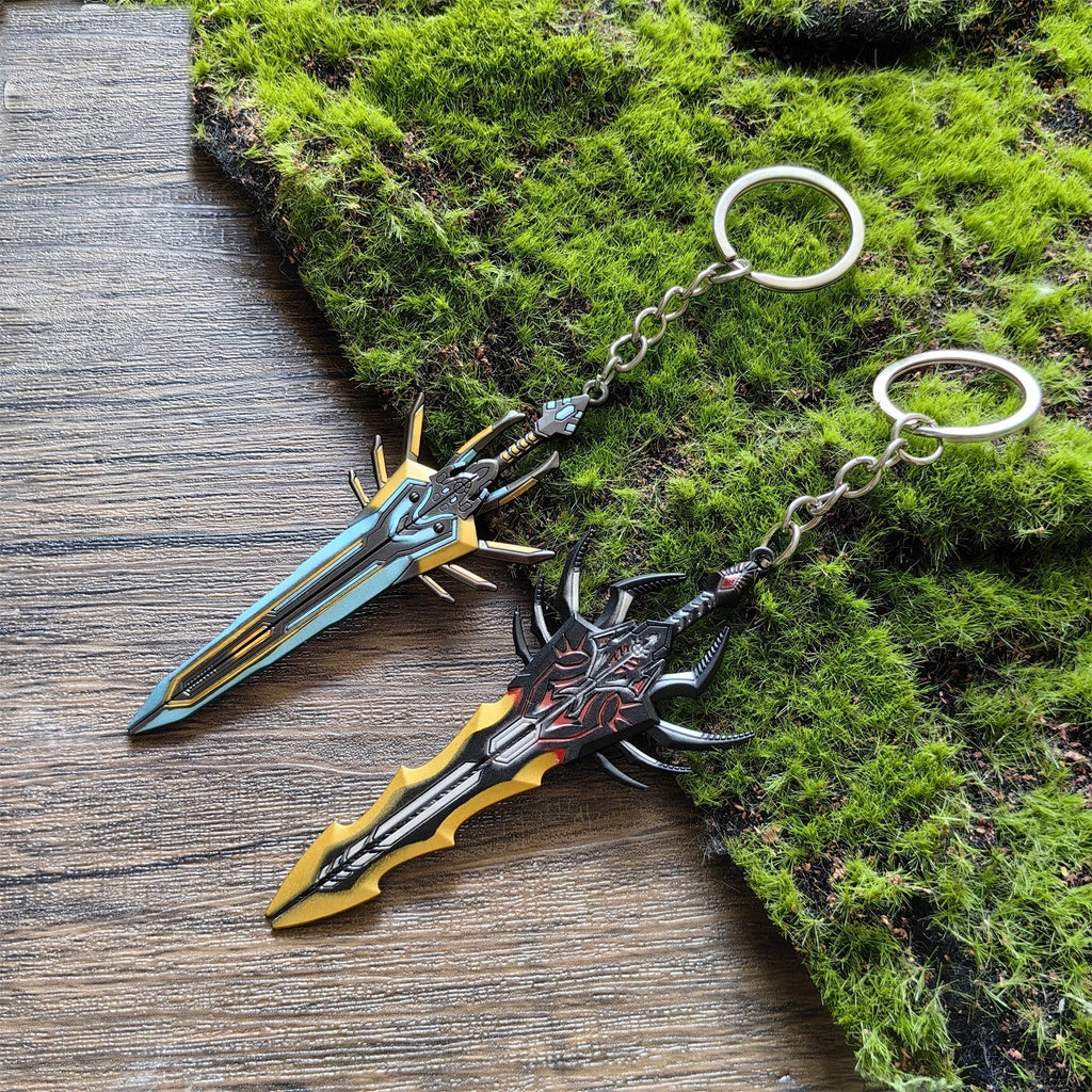 Mini Star Core Arbitration And Interstellar Arbitration Metal Keychain