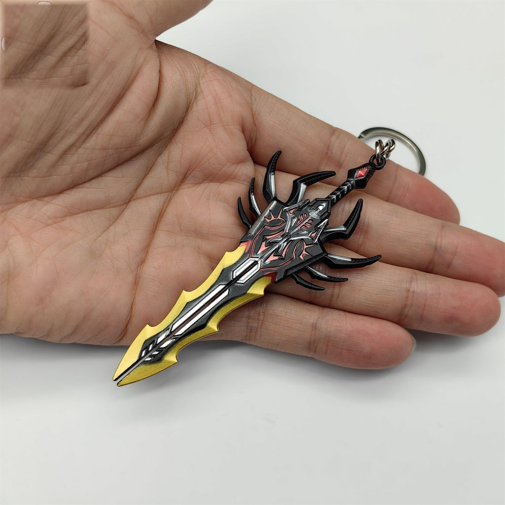 Mini Star Core Arbitration And Interstellar Arbitration Metal Keychain