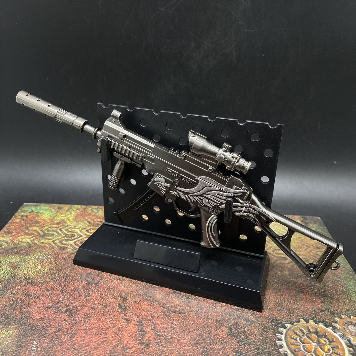 Mini Réplique Métal SMG UMP-45 – 14 cm