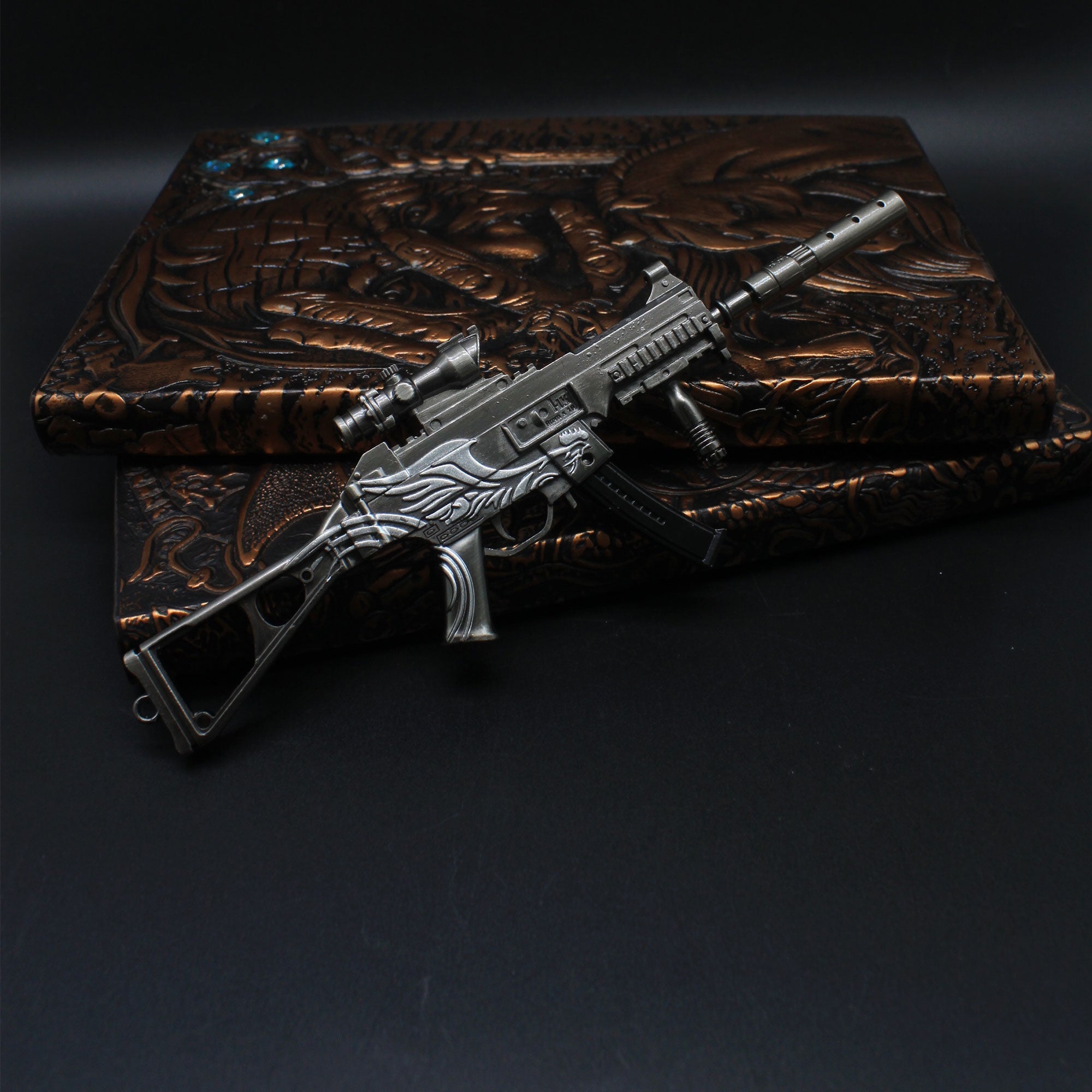UMP.45 Submachine Mental Miniature Gun 14CM/5.5"