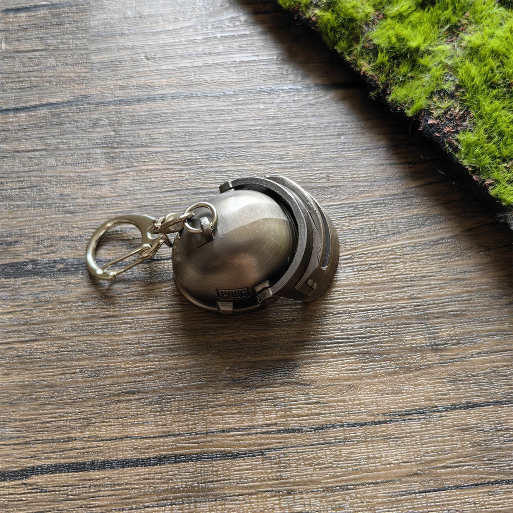 Metal Tiny USSR K6-3 Tactical Helmet Keychain Backpack Pendant