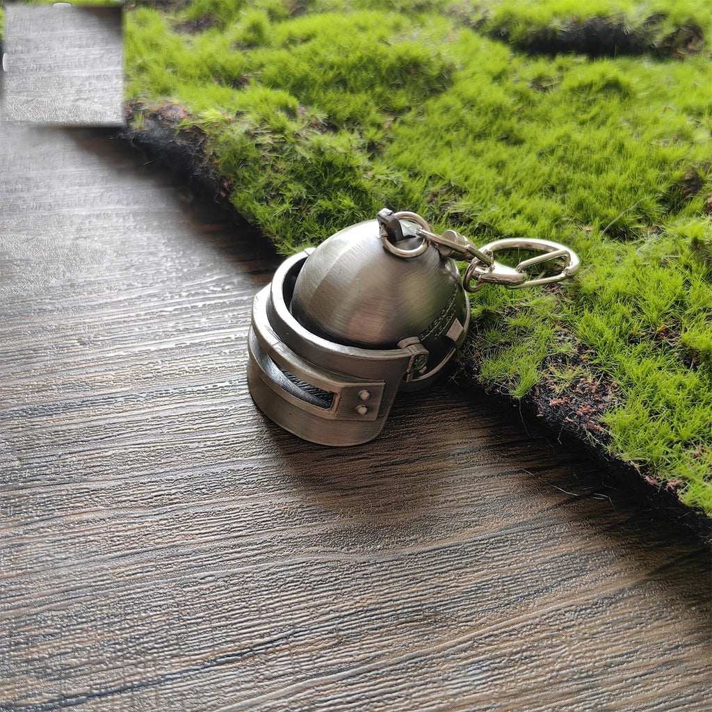 Metal Tiny USSR K6-3 Tactical Helmet Keychain Backpack Pendant