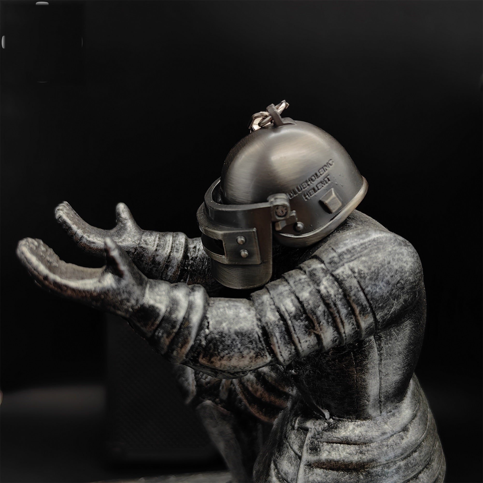 Metal Tiny USSR K6-3 Tactical Helmet Keychain Backpack Pendant