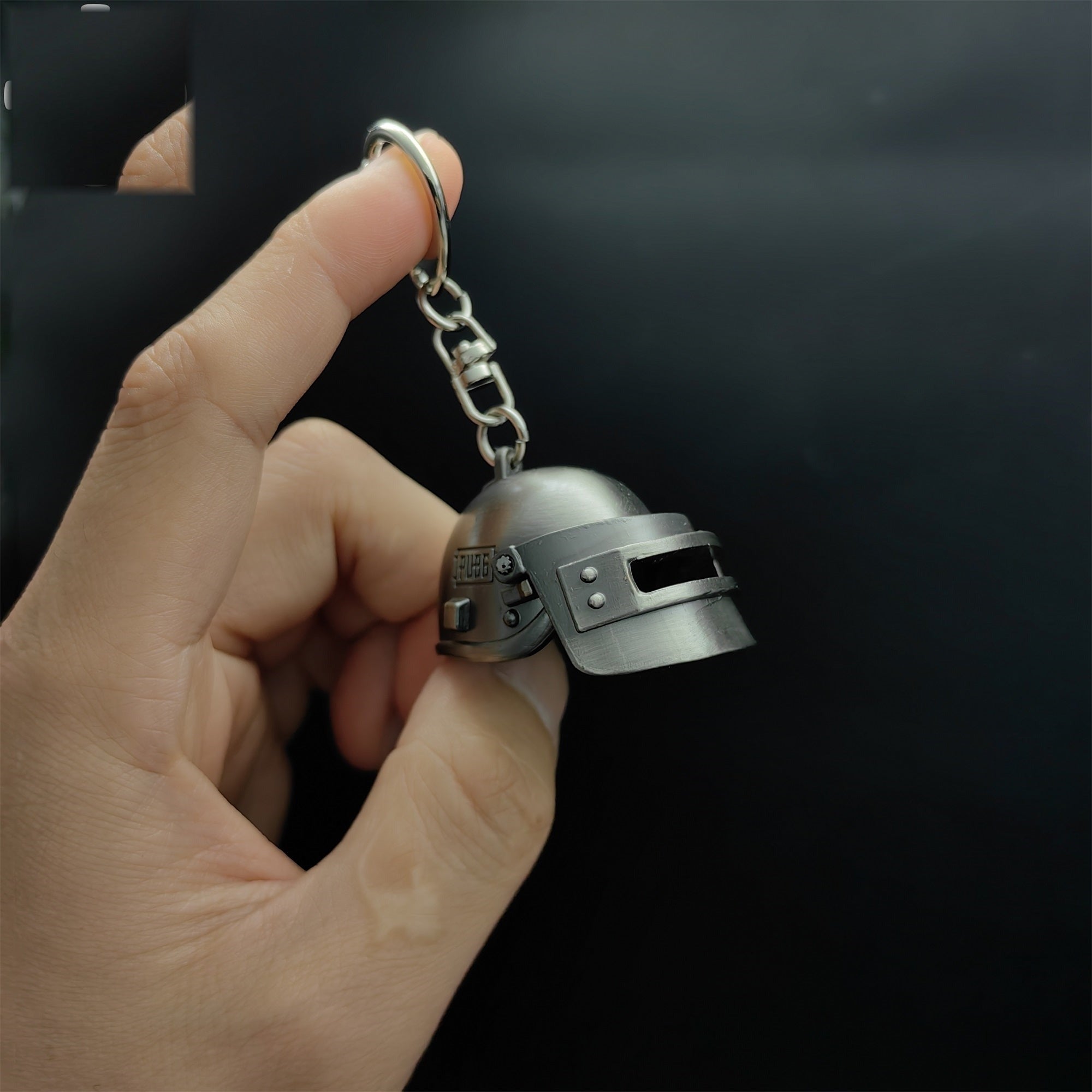 Metal Tiny USSR K6-3 Tactical Helmet Keychain Backpack Pendant