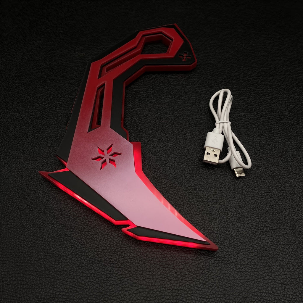 VCT Acrylique Karambit Réplique de lampe de nuit 3 couleurs