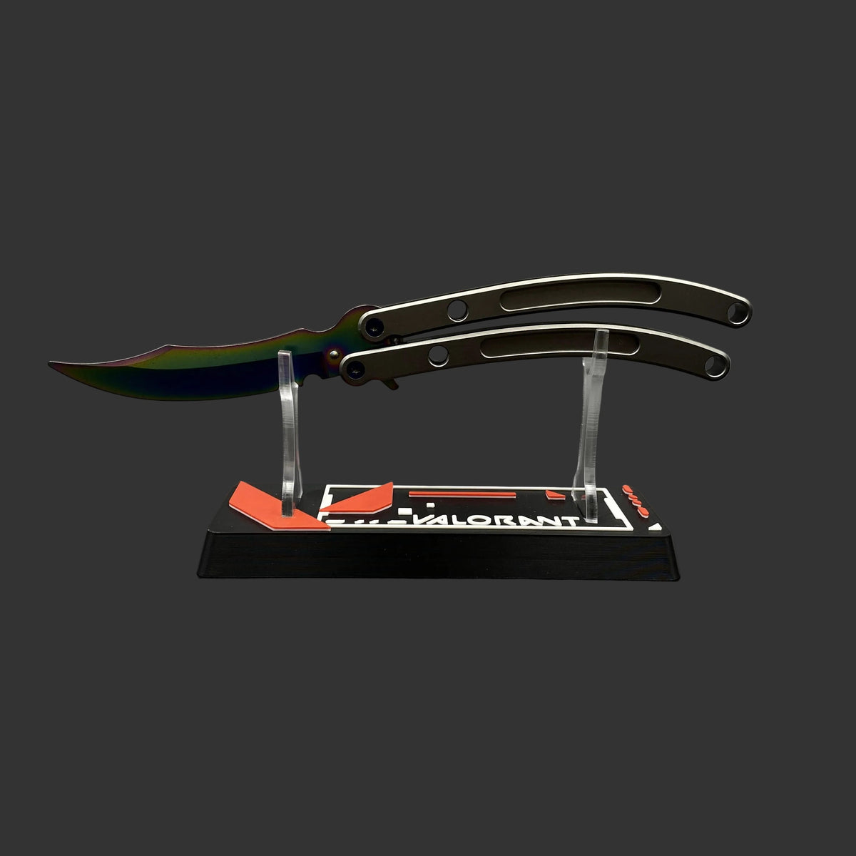 Balisong Trainer Black Market – Usinage CNC Haut de Gamme