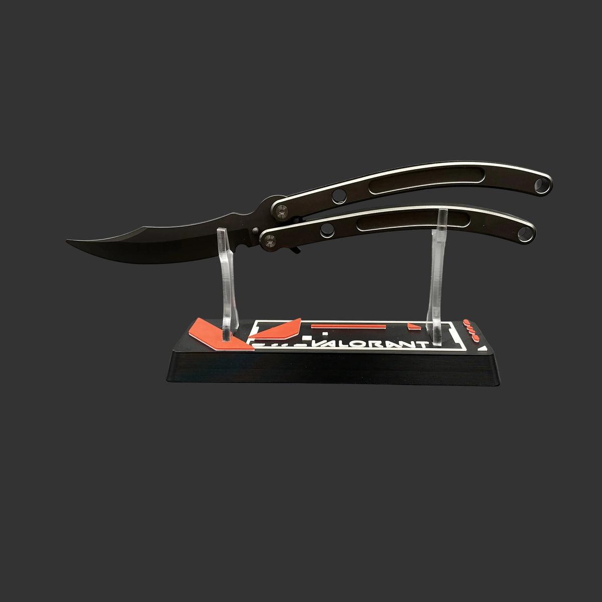 Balisong Trainer Black Market – Usinage CNC Haut de Gamme