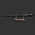 50CM/19.7'' Blue RGX Blade Luminous Blunt Blade Collection Art