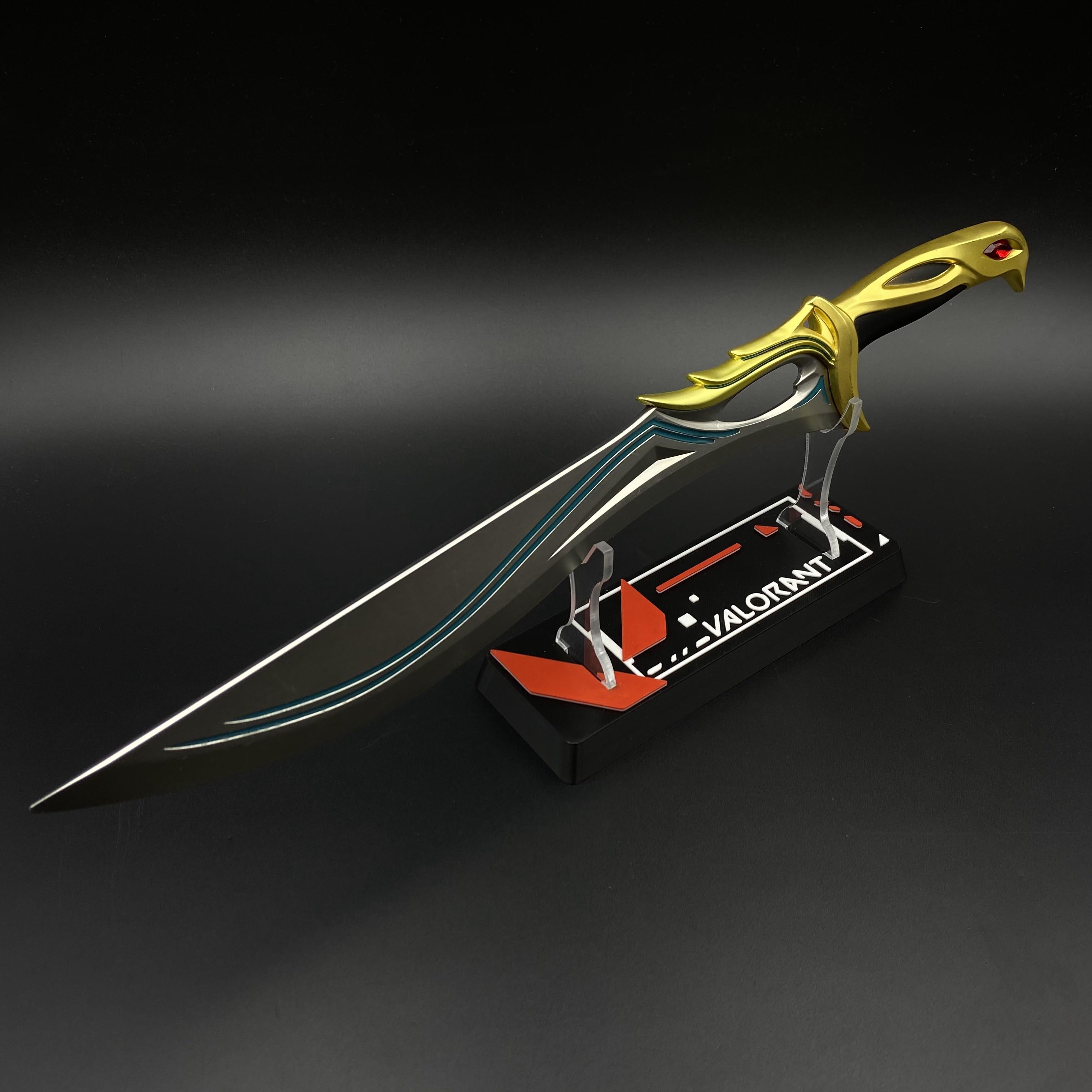 Metal Life Size Sovereign Knife Blunt Replica Elf King Sword For Collection