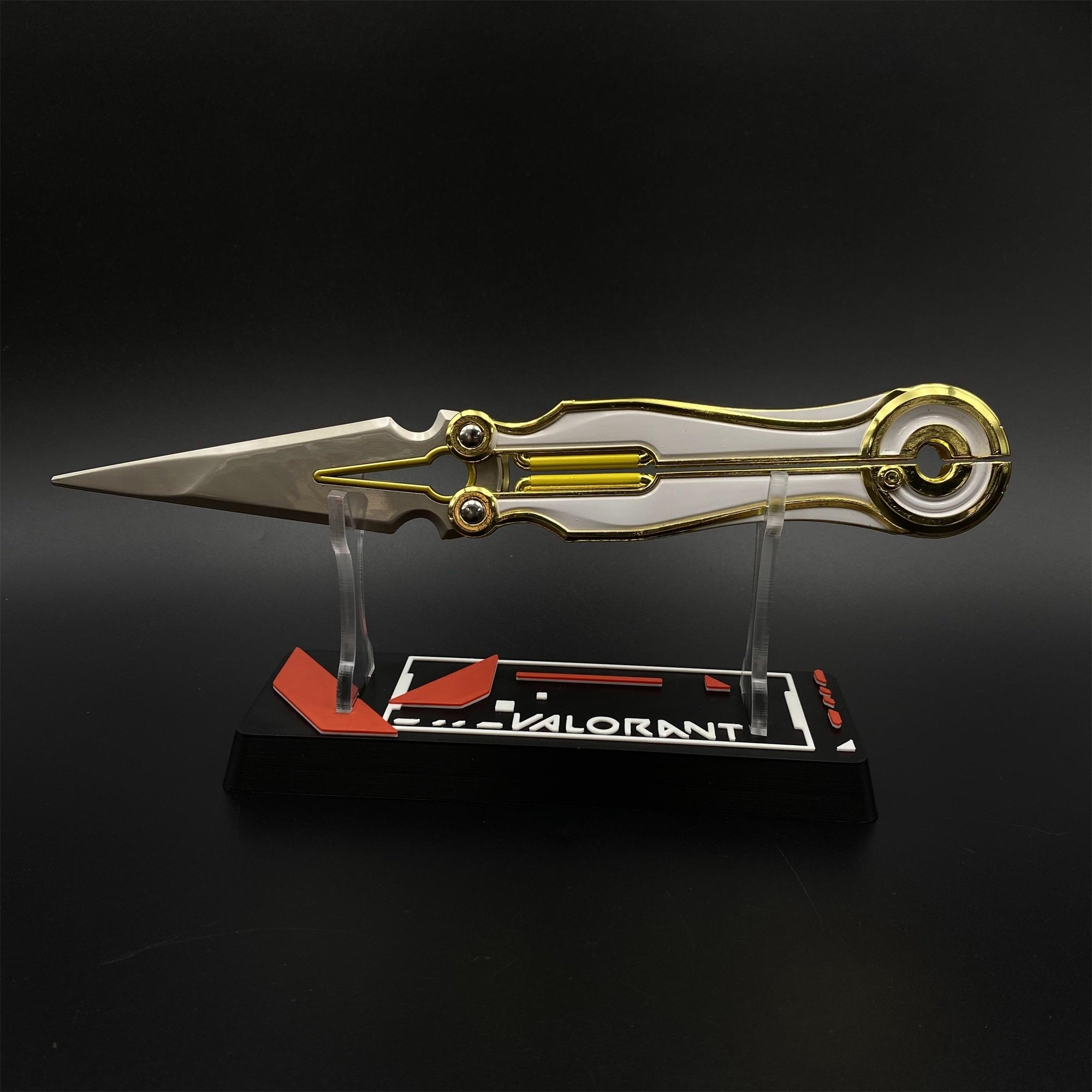 Metal Magepunk 3.0 Sparkswitch Knife Dull Blade Replica For Display