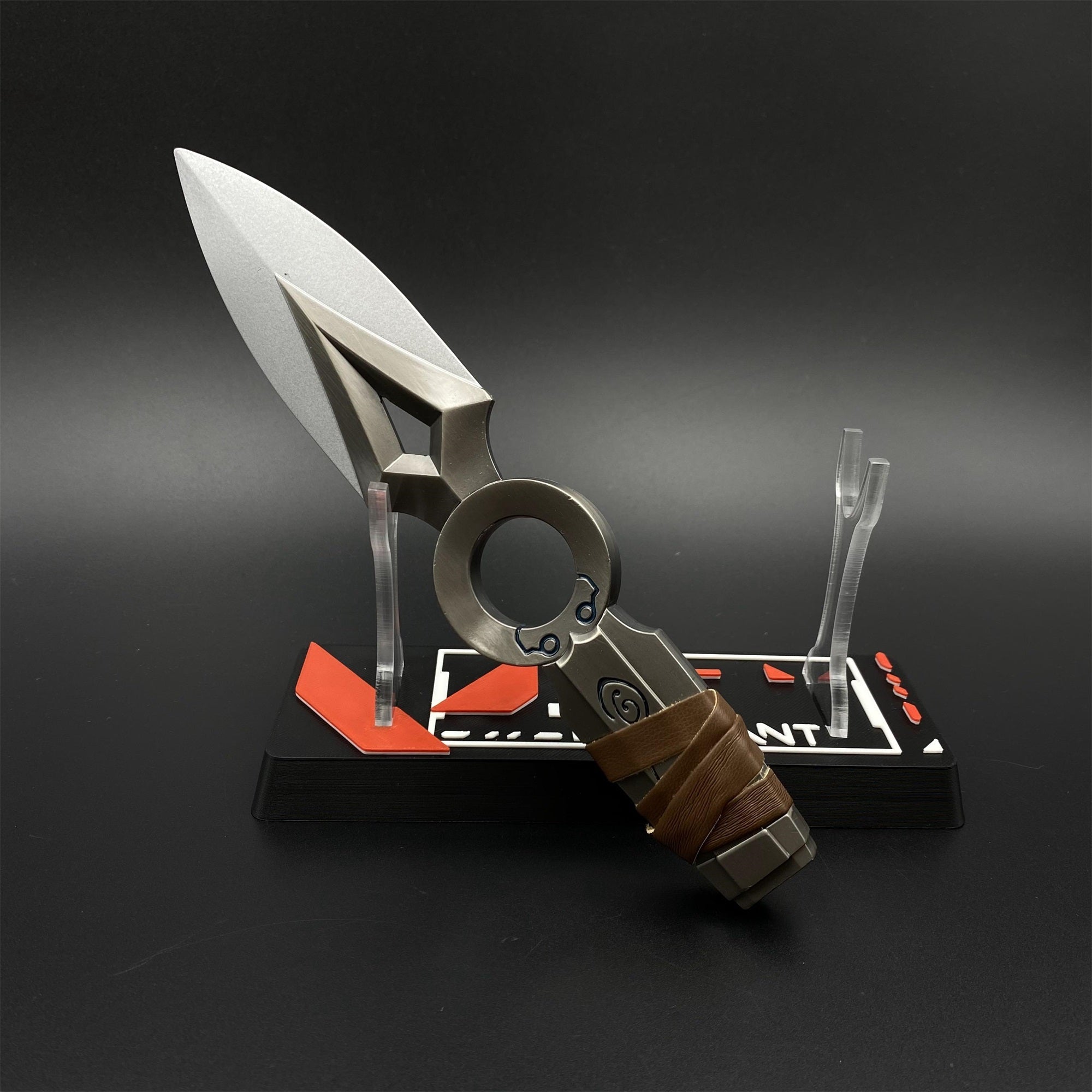 Jett Kunai Metal Jett Throwing Knife Life Size Blunt Blade Replica
